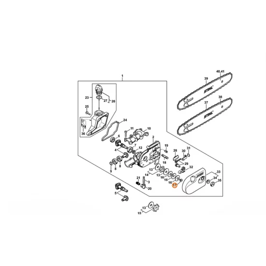 STIHL  Śruba 1208 162 4200